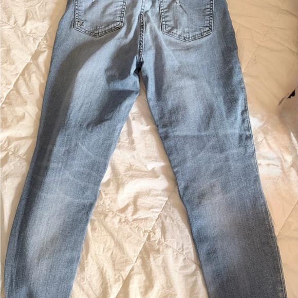 Distressed KUT Light Blue Women's Jeans - Picture 4 of 5